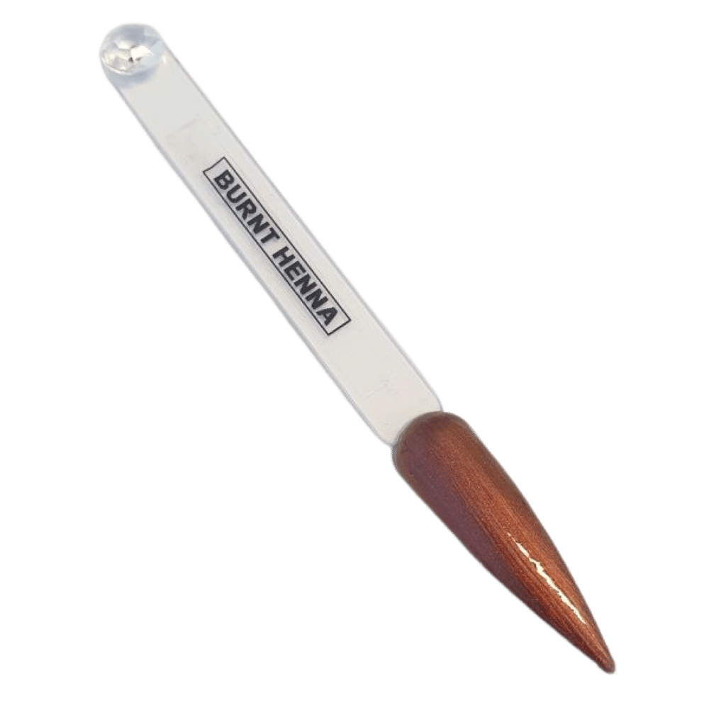 METALLIC HENNA BROWN SOAK OFF GEL POLSIH