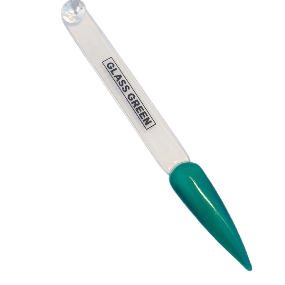 GREEN GLASS GEL POLISH
